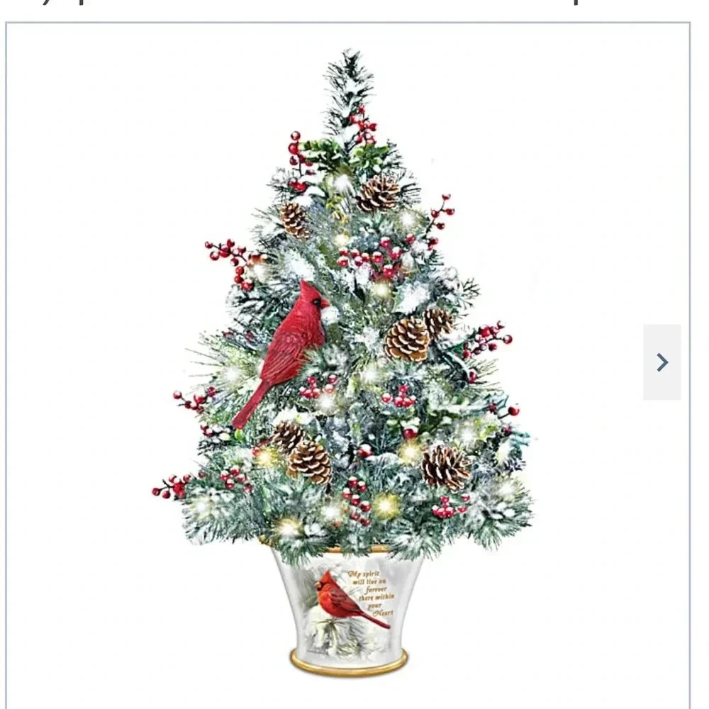 The Bradford Exchange my spirt will live on Cardinal tree